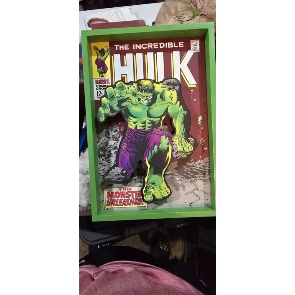 Hulk Smash 3D Poster Wall Art